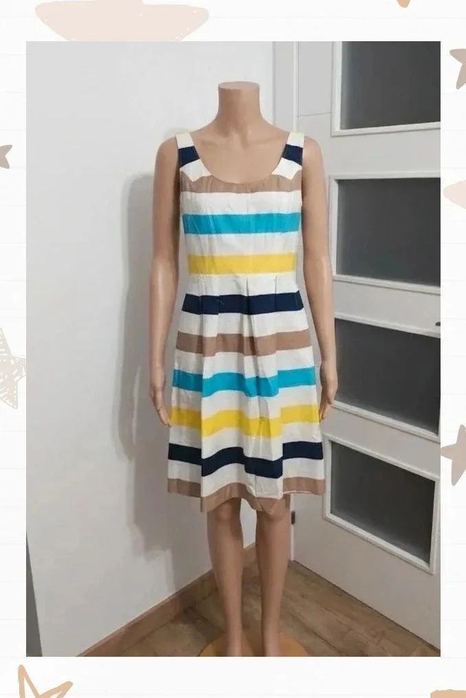 Vestido de algodón - XS/S Ver medidas.